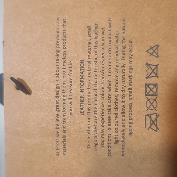 Ecco-Genuine Sheep Leather gloves - Picture 4 of 5